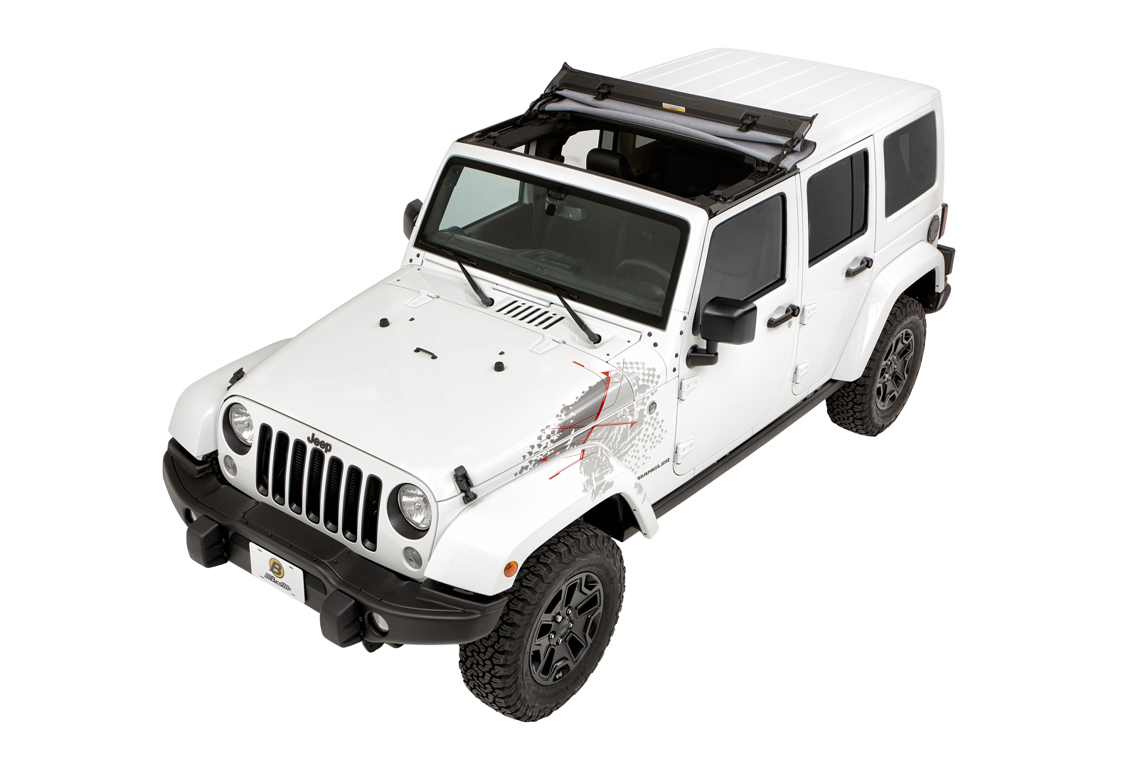 Jeep JK Sunrider For Hardtop 07-17 Jeep Wrangler JK 2/4 Door Kit Bestop |  Sneveys Offroad