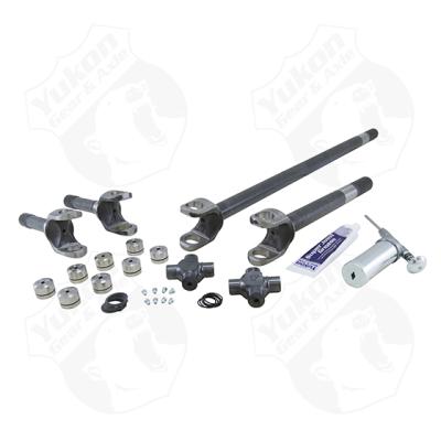 Yukon Front Axle Kit 4340 Chrome-Moly For 79-87 GM 8.5 Inch 1/2 Ton Truck And Blazer With 30 Splines And Super Joints Yukon Gear & Axle