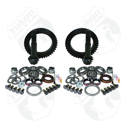 Yukon Gear And Install Kit Package For Jeep JK Rubicon 4.56 Ratio Yukon Gear & Axle