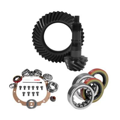 8.8 inch Ford 4.56 Rear Ring and Pinion Install Kit 2.53 inch OD Axle Bearings and Seals Yukon Gear & Axle