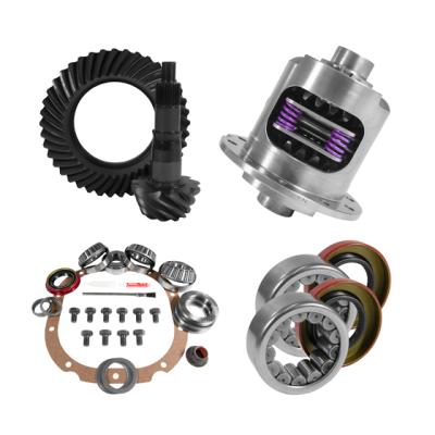 8.8 inch Ford 4.56 Rear Ring and Pinion Install Kit 31 Spline Positraction 2.99 inch Axle Bearings Yukon Gear & Axle