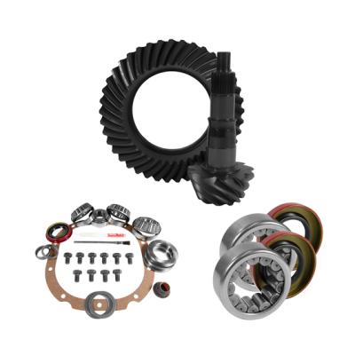 8.8 inch Ford 3.73 Rear Ring and Pinion Install Kit 2.99 inch OD Axle Bearings and Seals Yukon Gear & Axle