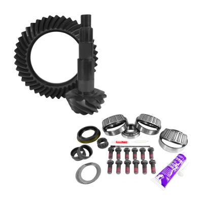 11.5 inch AAM 4.56 Rear Ring and Pinion Install Kit 4.375 inch OD Pinion Bearing Yukon Gear & Axle