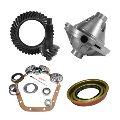 10.5 inch GM 14 Bolt 4.11 Rear Ring and Pinion Install Kit 30 Spline Positraction Yukon Gear & Axle