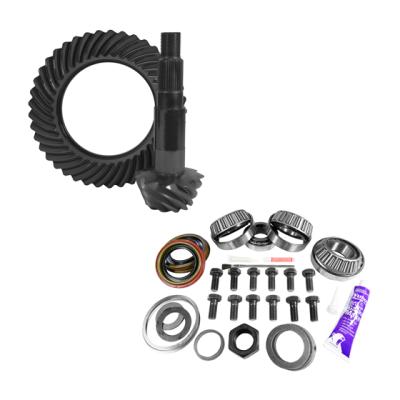 11.25 inch Dana 80 4.30 Rear Ring and Pinion Install Kit 4.375 inch OD Head Bearing Yukon Gear & Axle