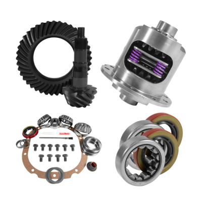 8.8 inch Ford 3.31 Rear Ring and Pinion Install Kit 28 Spline Positraction 2.25 inch Axle Bearings Yukon Gear & Axle