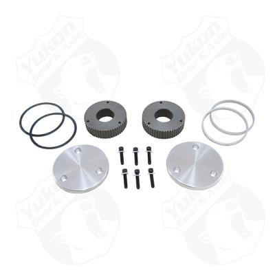 Yukon Hardcore Drive Flange Kit For Dana 60 35 Spline Outer Stubs Non-Engraved Caps Yukon Gear & Axle