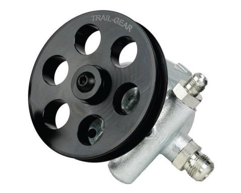 Power Flow 1650 psi Power Steering Pump with 4-3/4 Inch Serpentine Pulley for 95-04 Toyota Tacoma Trail Gear