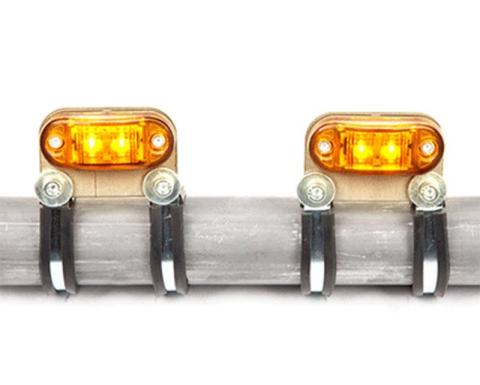 Led Turn Signal Kit Bolt-On 1.5 Inch OD Tubing Amber Trail Gear