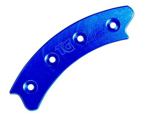 Beadlock Ring Segmented 17 Inch Blue Single Section Trail Gear