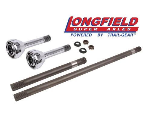 Longfield LJ70 and RJ70 Gun Drilled 30-Spline 4340 Chromoly Super Set Trail Gear