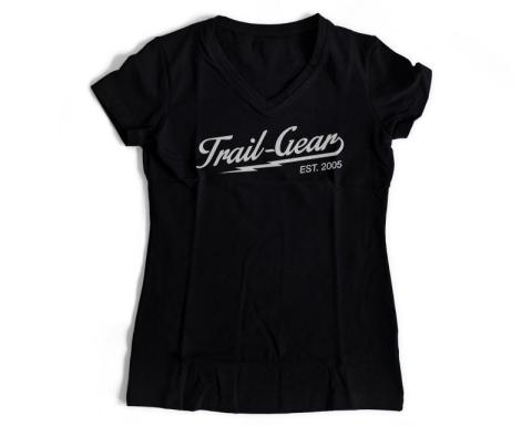 T-Shirt Lightning Black Womens Small Trail Gear