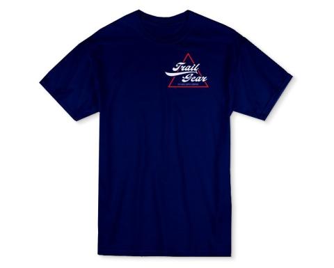 T-Shirt Triangle Navy Mens Small Trail Gear