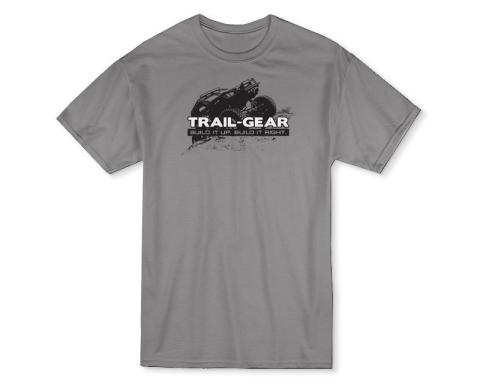 T-Shirt Truck Heather Gray Mens Small Trail Gear