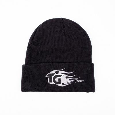 Trail-Gear Cuffed Flame Beanie Black Trail Gear