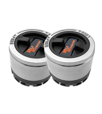 Ford/Mazda Street Master Manual Hub 27 Spline Internal Mount Chrome For Ranger/B Series Mile Marker