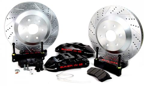 Brake System 14 Inch Front Extreme+ Black 84 GM Y Body BAER Brakes