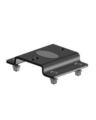 Arctic Cat ATV Winch Mount Black Powdercoated Steel 06-16 Arctic Cat Mile Marker