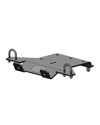 Forman Winch Mount Black Powdercoated Steel 12-13 TRX500 Foreman S/ES/FPE Mile Marker