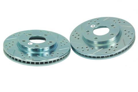 Brake Rotor 11.57 Inch Front Various Chrysler, Dodge, Jeep, and Mitsubishi Applications BAER Sport