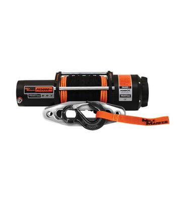 5000 LB Winch Waterproof 12V 3.8 HP Permanent Magnet Motor w/1/4 x 50 Foot Synthetic Rope PE5000 ES Mile Marker