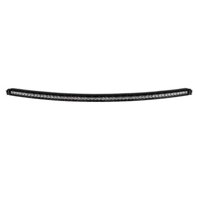 54 Inch LED Light Bar Single Row Curved Black Spot RDS SR-Series RIGID Industries