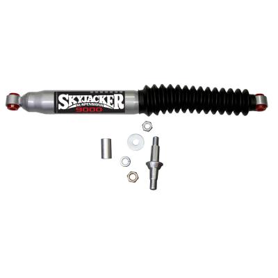 Steering Stabilizer HD OEM Replacement Kit 00-10 Chevy/GMC Silver w/Black Boot Skyjacker