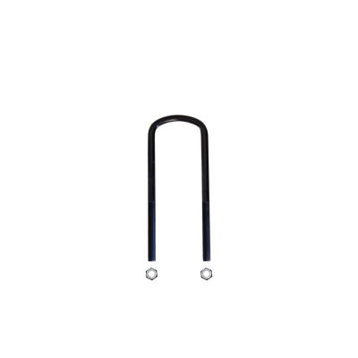 U-Bolt Semi-Round 0.5625 Inch Diameter I.D. Width 3.125 in. I.D. Length 9.5 in. Incl. Nuts Skyjacker