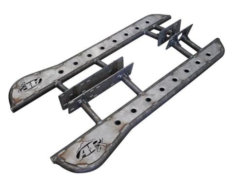 4Runner APEX Rock Sliders Bare with Fill Plates 2010 and Up Toyota 4Runner All Pro Off Road
