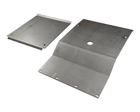 95-04 Toyota Tacoma Steel IFS and Transmission Skid Plate Bare Set All Pro Off Road