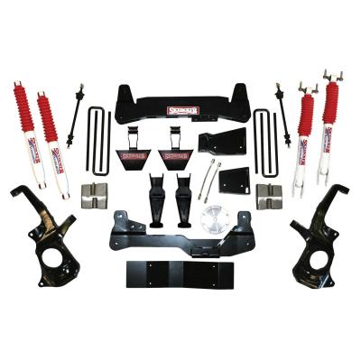 Suspension Lift Kit w/Shock 6 Inch Lift Incl. Knuckles Crossmembers 11-17 Chevrolet Silverado 2500/3500 HD 11-17 GMC Sierra 2500/3500 HD Skyjacker