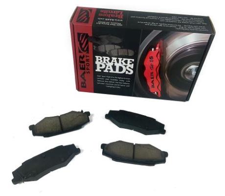 Brake Pads Track4 4 Piston Replacement Pads Front BAER Brakes