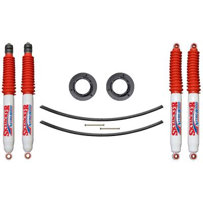 Suspension Lift Kit w/Shock Nitro Shocks 2.5 Inch Lift Incl. Front Spacer Kit  Heavy Duty Add-A-Leaf Skyjacker