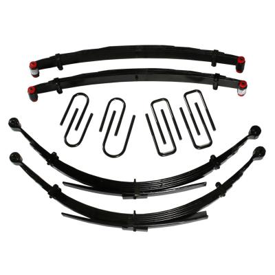 Lift Kit 6 Inch Lift 72-74 Dodge W100/W200 Pickup Includes Front/Rear Leaf Springs Front/Rear U Bolt Kits Front Bushing Kit Skyjacker