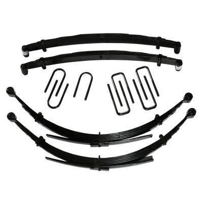 Lift Kit 6 Inch Front/4.5 Inch Rear Lift 89-91 Dodge W250/W350 Includes Front/Rear Leaf Springs Front/Rear U Bolt Kits Front Bushing Kit Skyjacker