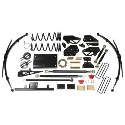Long Arm Lift Kit 7 Inch Lift 94-01 Dodge RAM 1500 Incl Front Coil/Rear Leaf Spring U Bolt Kit Dual Shock Bracket Skid Plate Steering Stabilizer Crossmember Indexing Ring Skyjacker