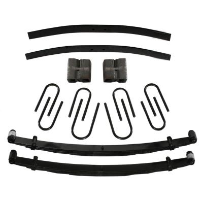 Lift Kit 8 Inch Lift 68-74 Dodge W100 Pickup Includes Front Leaf Springs Front/Rear U Bolt Kit Front Bushing Kit Rear Block Rear Add-A-Leaf Skyjacker 