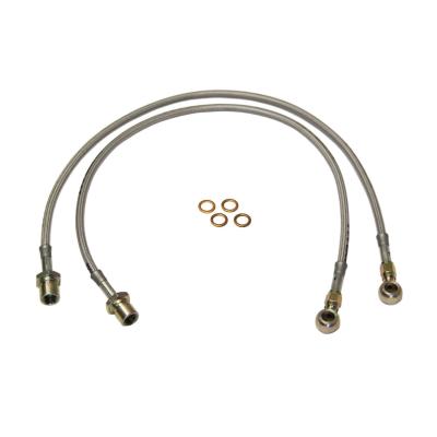 Silverado/Sierra Stainless Steel Brake Line 07-07 Silverado/Sierra 1500 Front Lift Height 5-7 Inch Pair Skyjacker