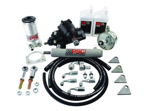 Cylinder Assist Steering Kit, 1999.5-2006.5 GM 4WD with Straight Axle Conversion PSC Performance Steering Components