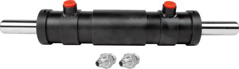 8 Inch Double Ended Ram with Number 8 JIC Fittings Trail Gear
