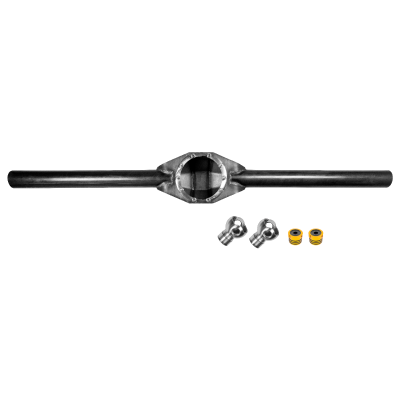 8 Inch Fabricated Front Axle Builder Kit Knuckle Ball 3.5 Inch Diameter 1/4 Inch Wall with Inspection Hole Trail Gear