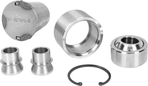 1-inch Uniball Joint Kit - 5/8 Inch Bolt Hole (with Install Tool) Trail Gear