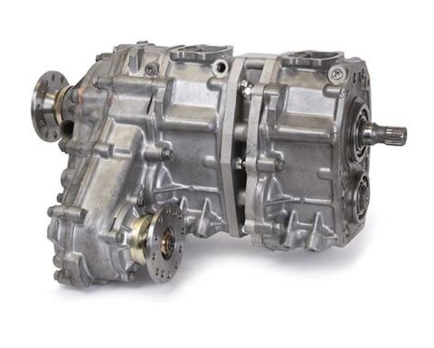2.28x4.70 Dual Transfer Case with 23-Spline Input, Forward Shift, 4-Inch Of Forward Shift, New Gears Trail Gear