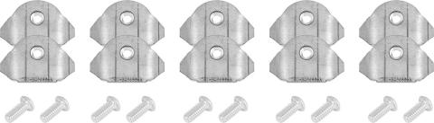 Trick Tab with Threaded Insert and Screw Set of 10 1/4 Inch-20 Trail Gear