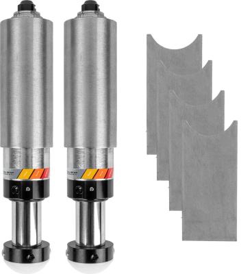 Performance 2.0 Inch Smooth Body Pin Top Bump Stop Sets - 2 Inch Stroke Trail Gear