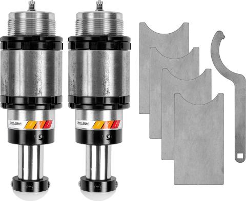 Performance 2.5 Inch Threaded Body Bump Stop Sets - 2 Inch Stroke Trail Gear