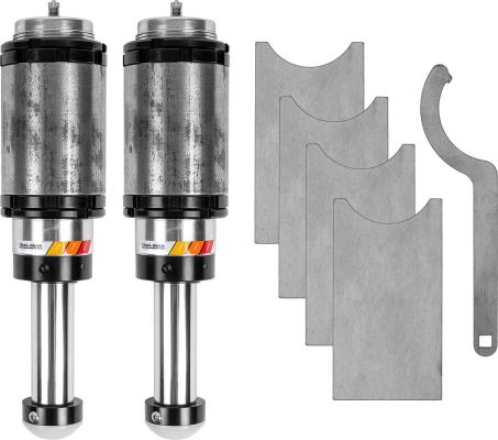 Performance 2.5 Inch Threaded Body Bump Stop Sets - 4 Inch Stroke Trail Gear