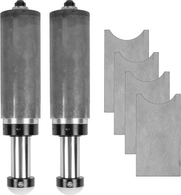 Performance 2.5 Inch Smooth Body Pin Top Bump Stop Sets - 3 Inch Stroke Trail Gear