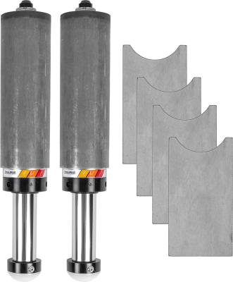 Performance 2.5 Inch Smooth Body Pin Top Bump Stop Sets - 4 Inch Stroke Trail Gear