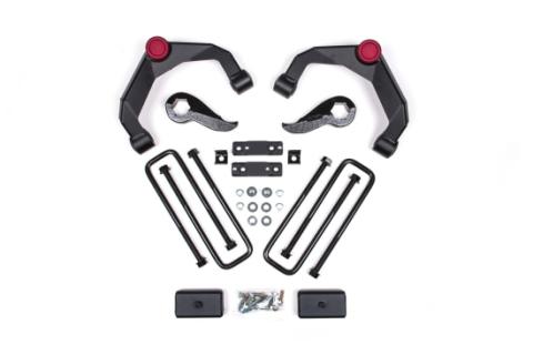 20-24 Silverado/Sierra 2500/3500 HD 3 Inch Adventure Series OE Key 84634344 Without Overloads No Shocks Zone Offroad